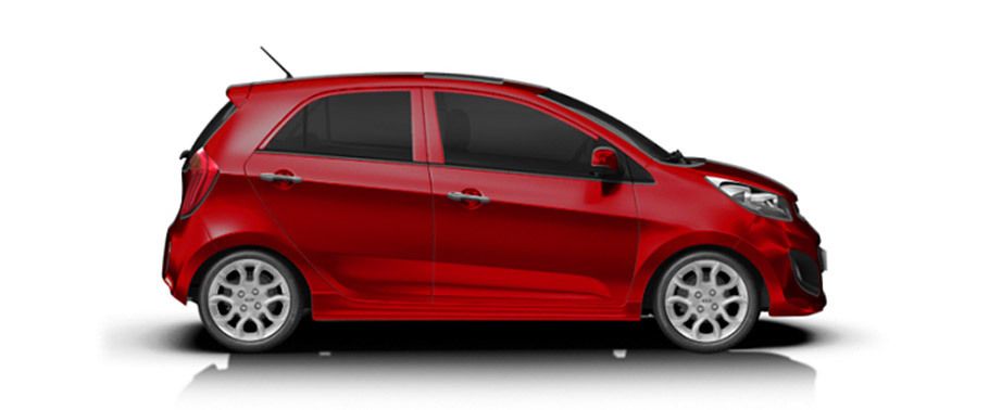 Kia Picanto (2016-2017) Drivers Sideview Kia Picanto (2016-2017) Drivers Sideview