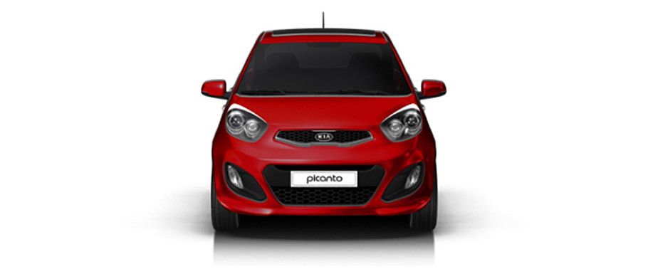 Full Front View of Picanto (2016-2017) Full Front View of Picanto (2016-2017)