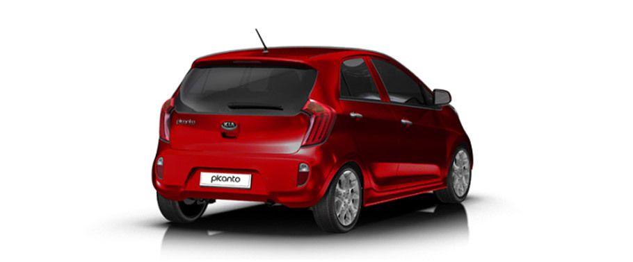 Picanto (2016-2017) Rear angle view Picanto (2016-2017) Rear angle view