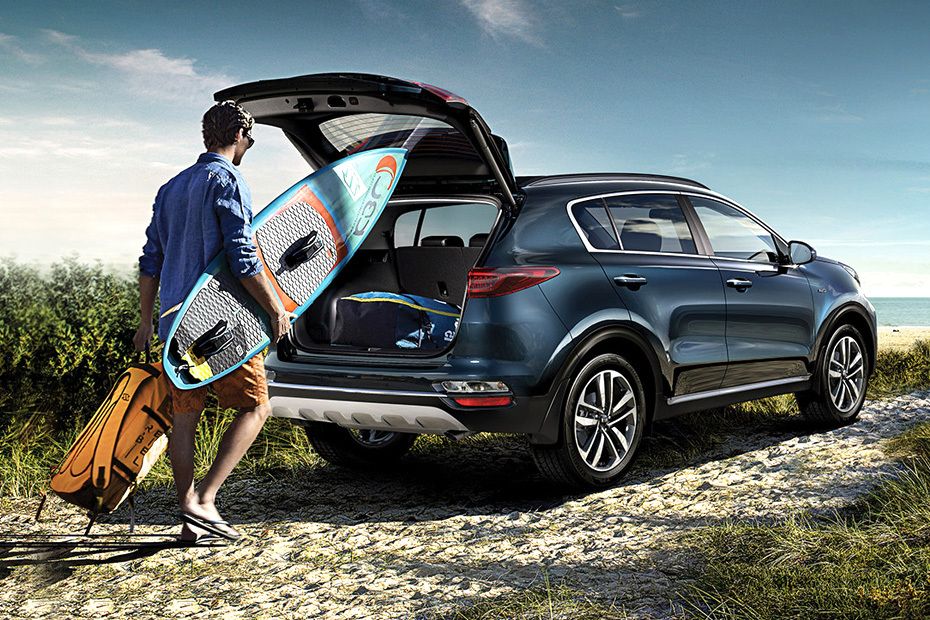 Trunk Open Closer View of Sportage Trunk Open Closer View of Sportage
