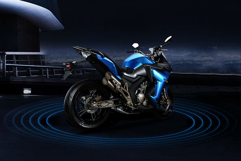 Zontes ZT310-X Back Side View Zontes ZT310-X Back Side View