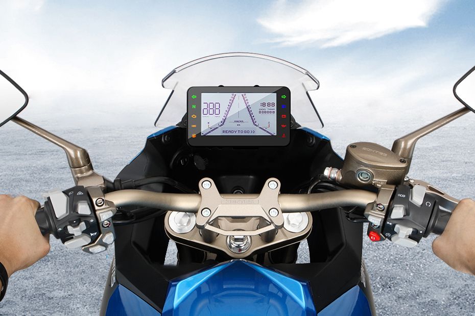 Zontes ZT310-X Console View Zontes ZT310-X Console View