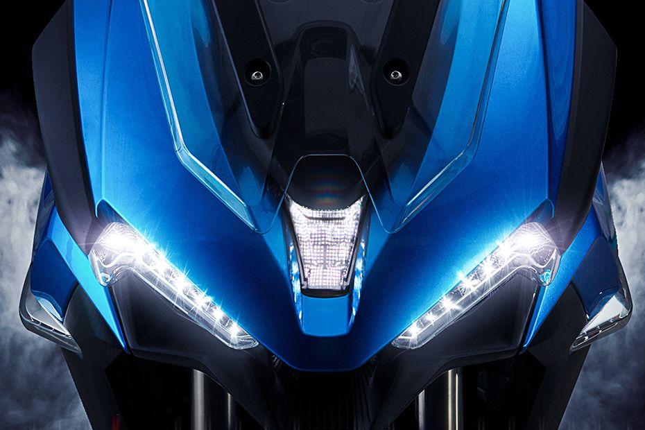 Zontes ZT310-X Head Light View Zontes ZT310-X Head Light View