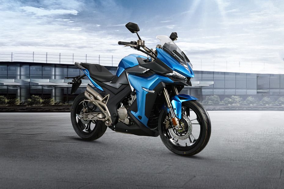 Zontes ZT310-X Slant Rear View Full Image Zontes ZT310-X Slant Rear View Full Image