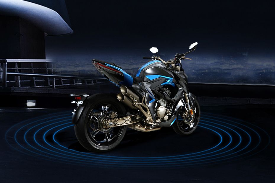 Zontes ZT310-R Back Side View Zontes ZT310-R Back Side View