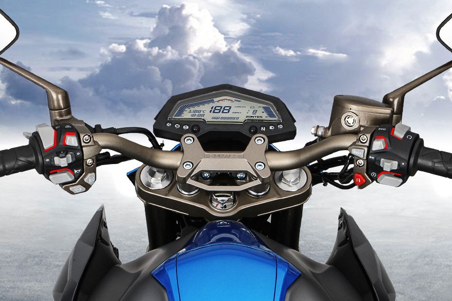 Zontes ZT310-R Console View Zontes ZT310-R Console View