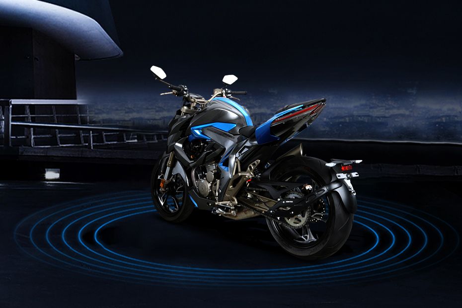 Zontes ZT310-R Slant Back Side View Right Zontes ZT310-R Slant Back Side View Right