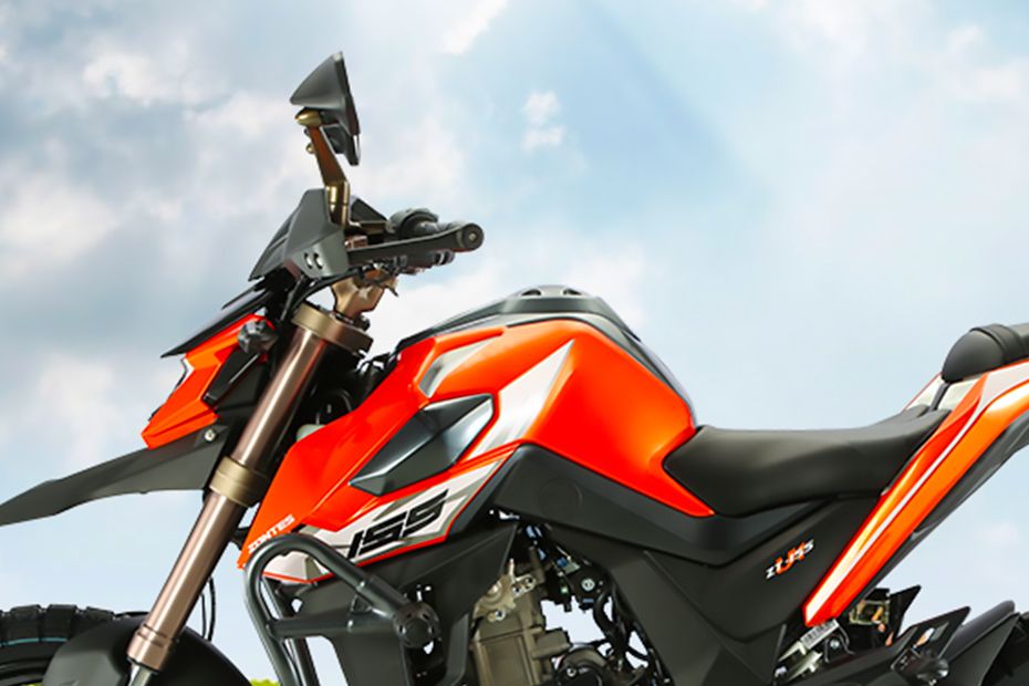 Zontes ZT155U1 Fuel Tank View Zontes ZT155U1 Fuel Tank View