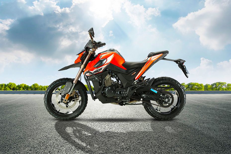 Zontes ZT155U1 Left Side View Full Image Zontes ZT155U1 Left Side View Full Image