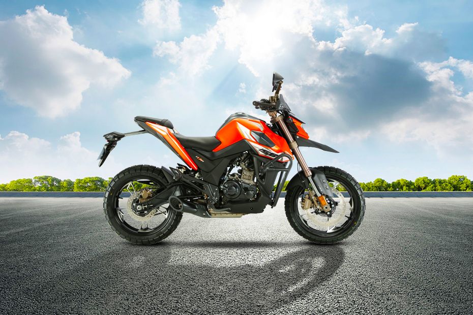 Zontes ZT155U1 Right Side Viewfull Image Zontes ZT155U1 Right Side Viewfull Image