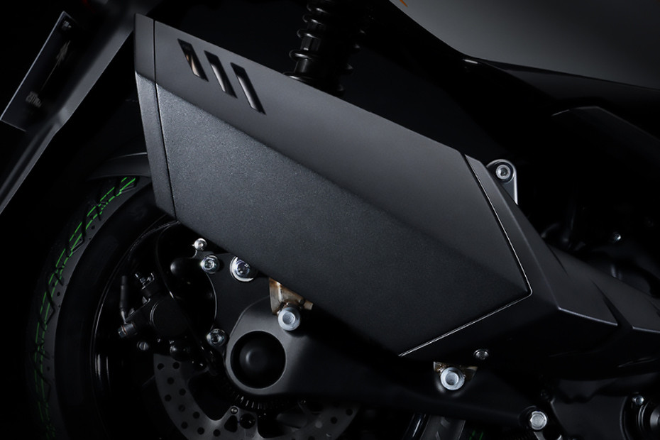 Zontes 368D Exhaust View Zontes 368D Exhaust View