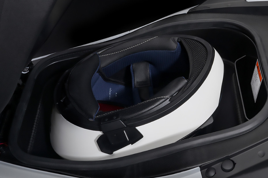 Zontes 368D Seat Storage Side View Zontes 368D Seat Storage Side View