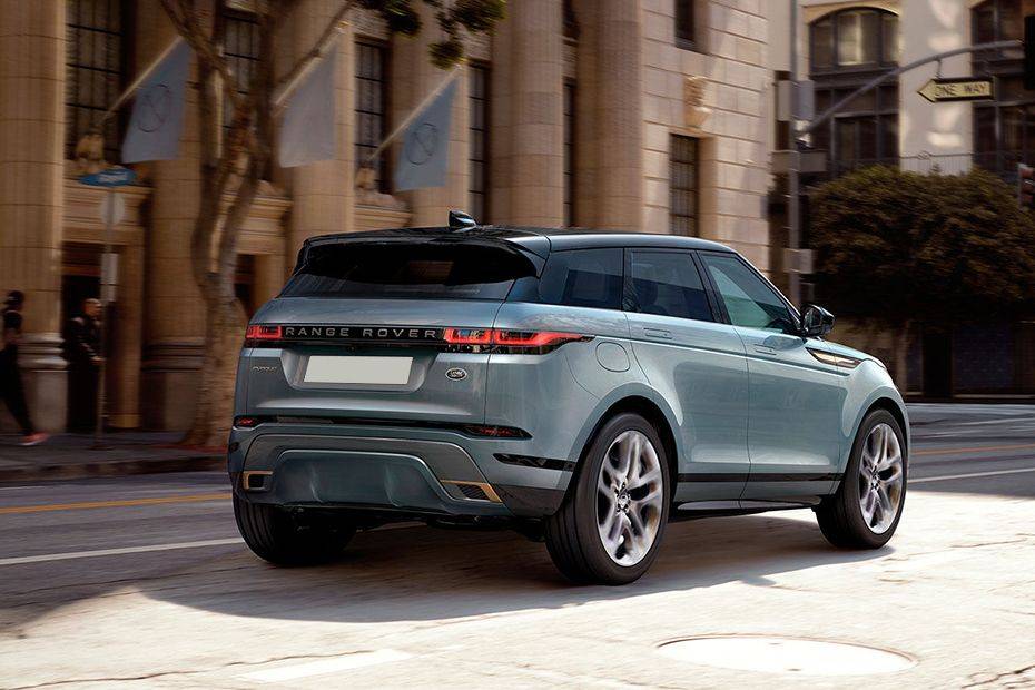 Range Rover Evoque Rear angle view Range Rover Evoque Rear angle view