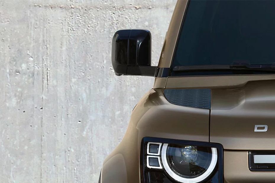 Land Rover Defender 130 Drivers Side Mirror Front Angle