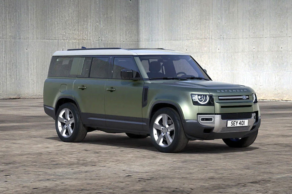 Land Rover Defender 130 Front Cross Side View