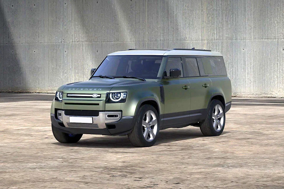 Land Rover Defender 130 Front Side View