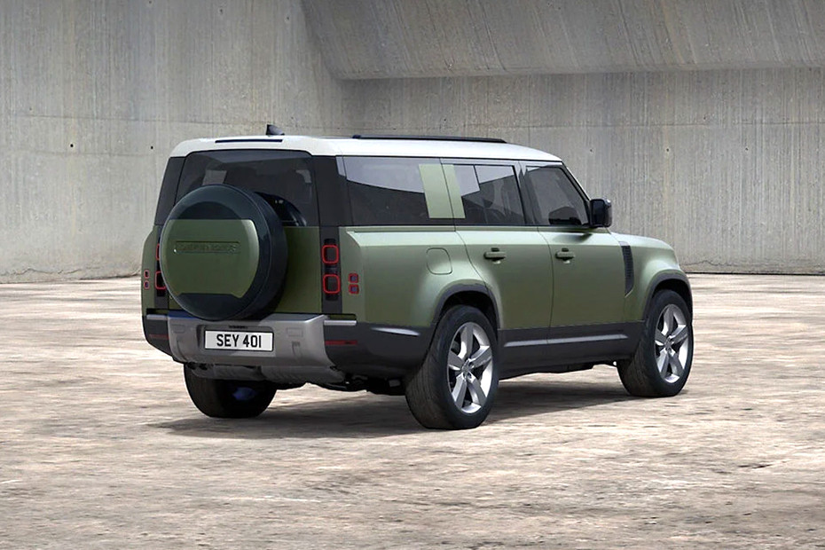 Defender 130 Rear angle view