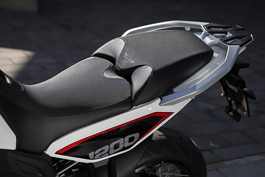 Moto Morini X-CAPE 1200 Rider Seat View