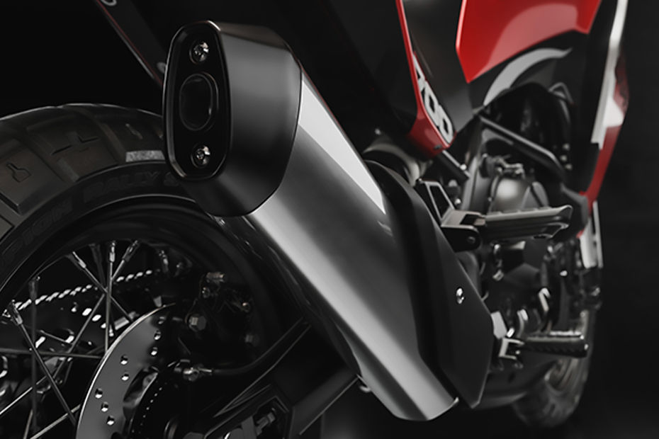 Moto Morini X-CAPE 700 Exhaust View