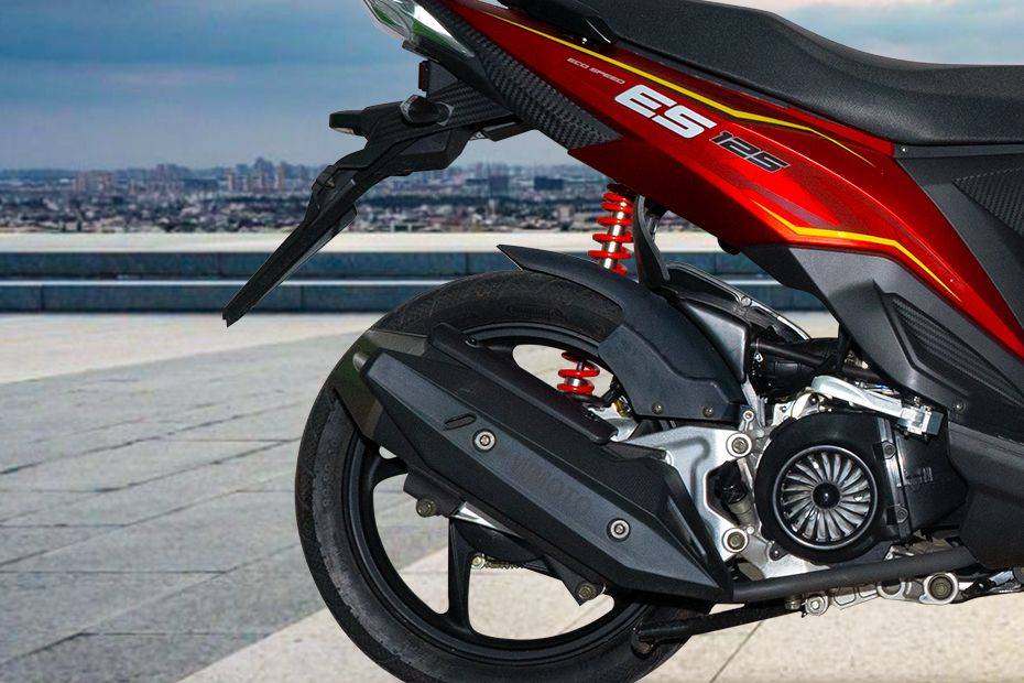 Wmoto ES125 Exhaust View Wmoto ES125 Exhaust View