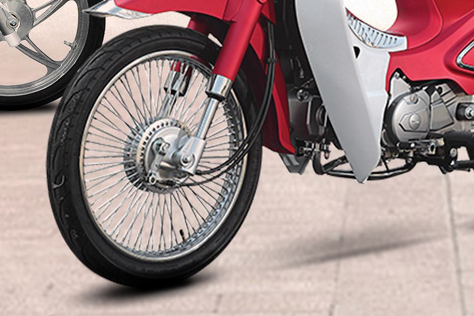 Wmoto Cub Classic 110 Front Tyre View