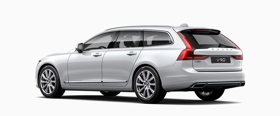 Rear Cross Side View of Volvo V90 Rear Cross Side View of Volvo V90