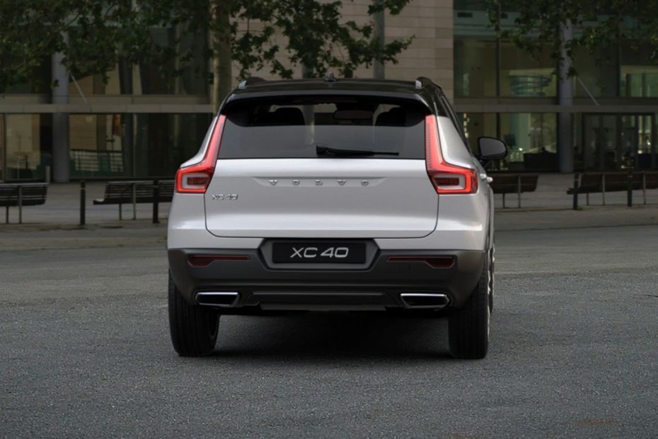 Full Rear View of Volvo XC40 Full Rear View of Volvo XC40