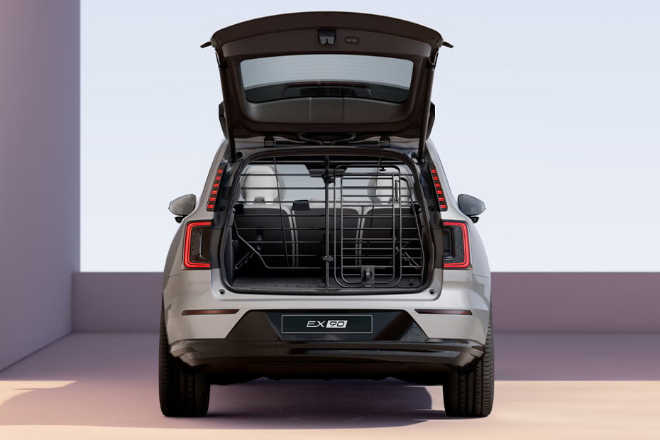 Trunk Open Closer View of EX90