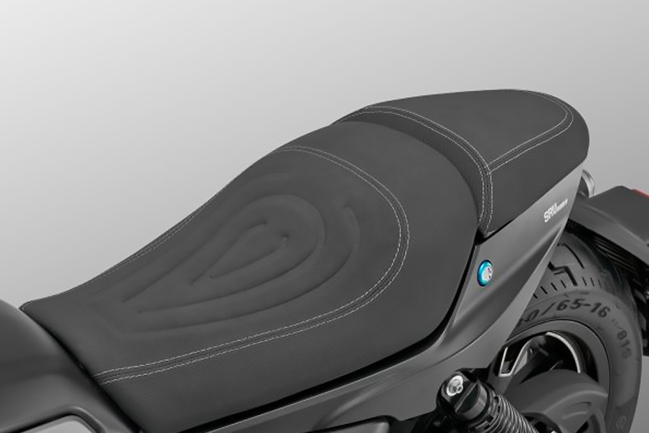 QJ Motor SRV 600V Rider Seat View QJ Motor SRV 600V Rider Seat View