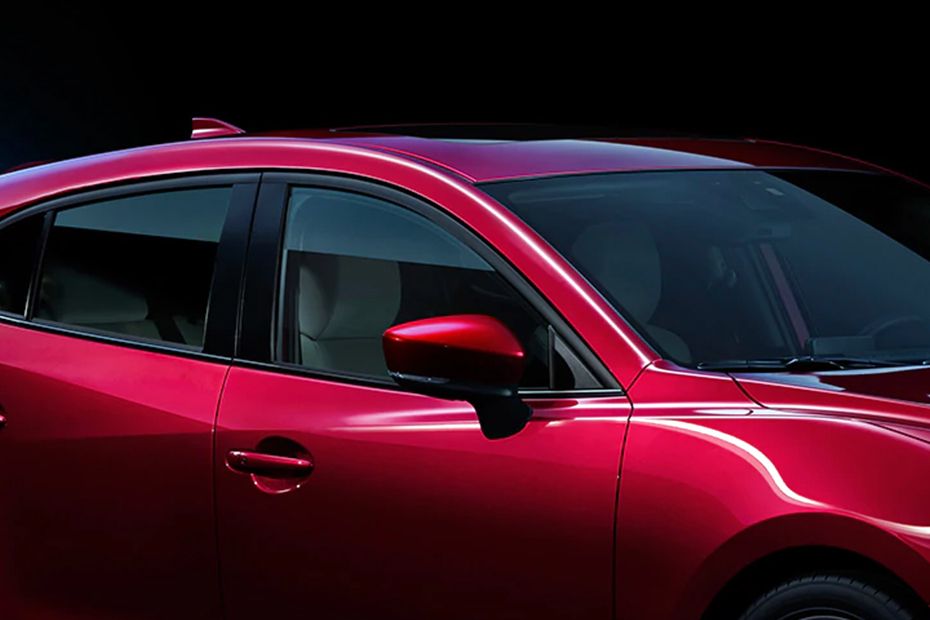 Mazda 3 Hatchback (2017-2018) Drivers Side Mirror Front Angle Mazda 3 Hatchback (2017-2018) Drivers Side Mirror Front Angle