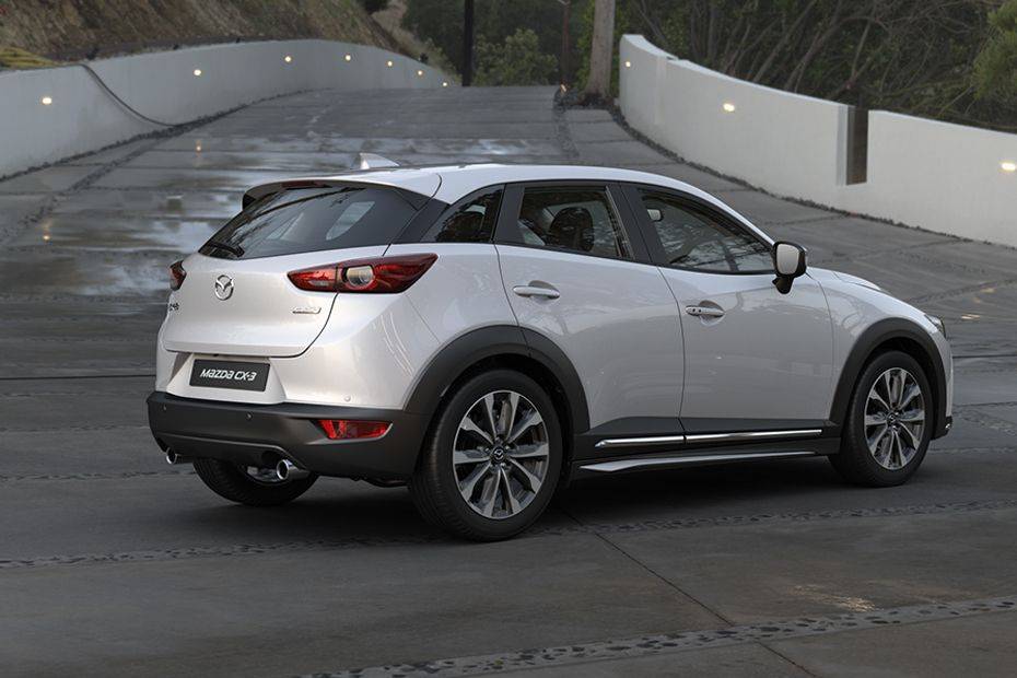 Rear Medium View of Mazda CX-3 Rear Medium View of Mazda CX-3