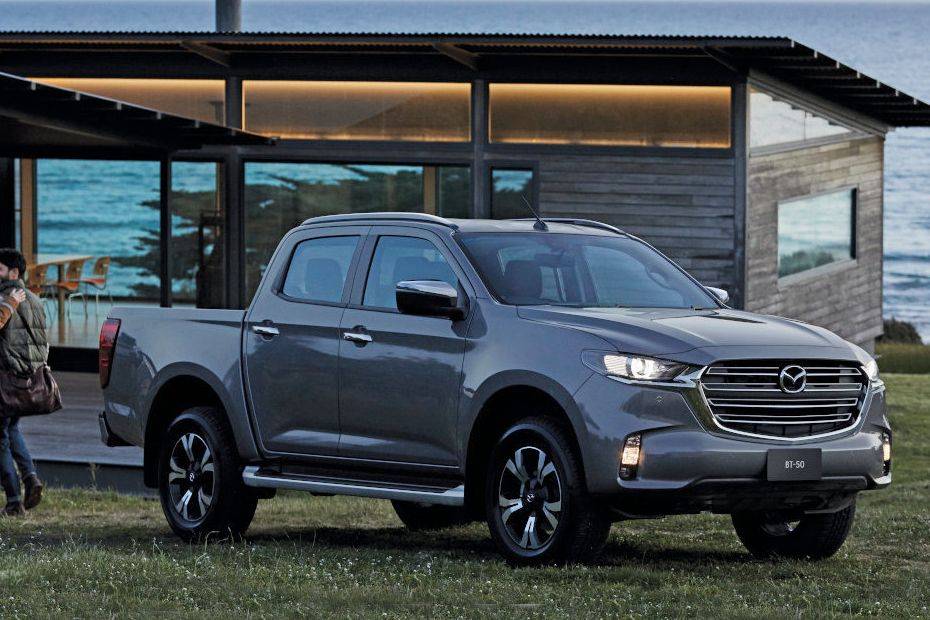 Mazda BT-50 Front Cross Side View Mazda BT-50 Front Cross Side View