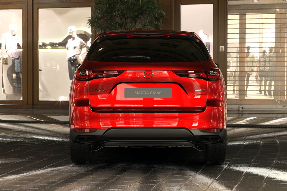 Full Rear View of Mazda CX-60