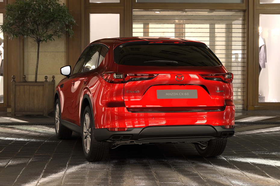 Rear Medium View of Mazda CX-60