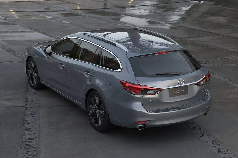 Rear Cross Side View of Mazda 6 Touring