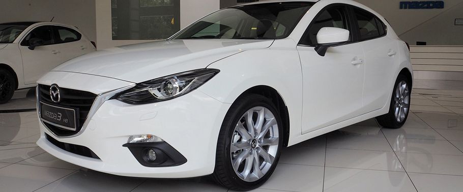 Mazda 3 Sport Front Angle High View Mazda 3 Sport Front Angle High View