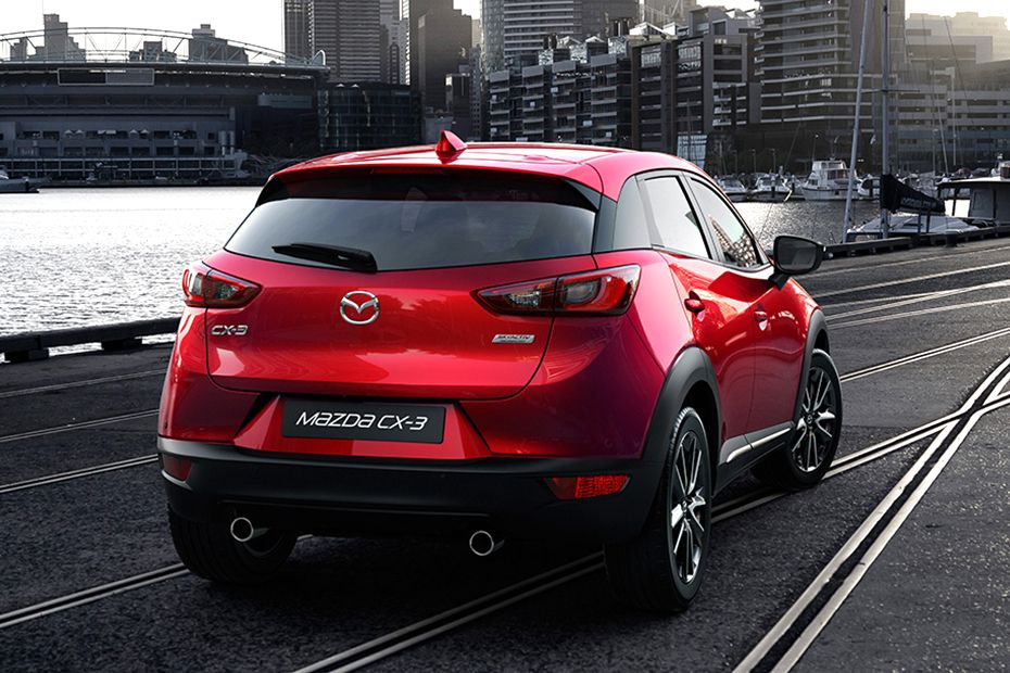 CX-3 (2017-2018) Rear angle view