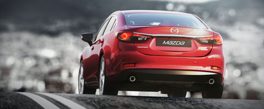 Full Rear View of Mazda 6 Grand Touring Full Rear View of Mazda 6 Grand Touring