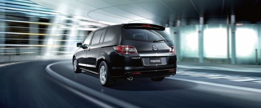 Rear Cross Side View of Mazda 8 Rear Cross Side View of Mazda 8