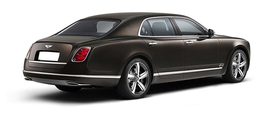 Mulsanne Speed Rear angle view
