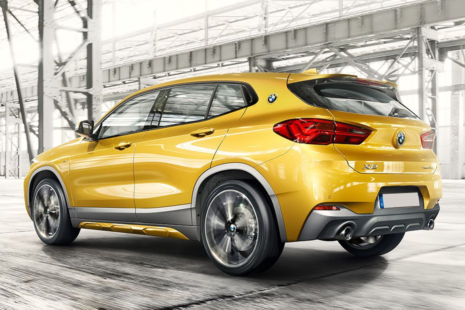 Rear Cross Side View of BMW X2