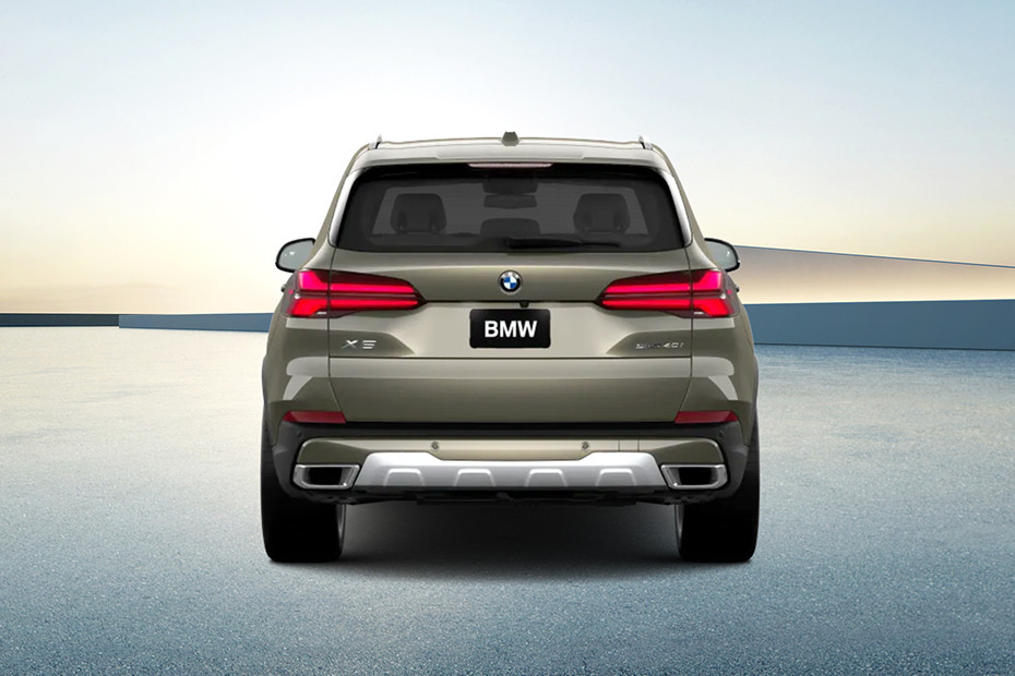 Full Rear View of BMW X5