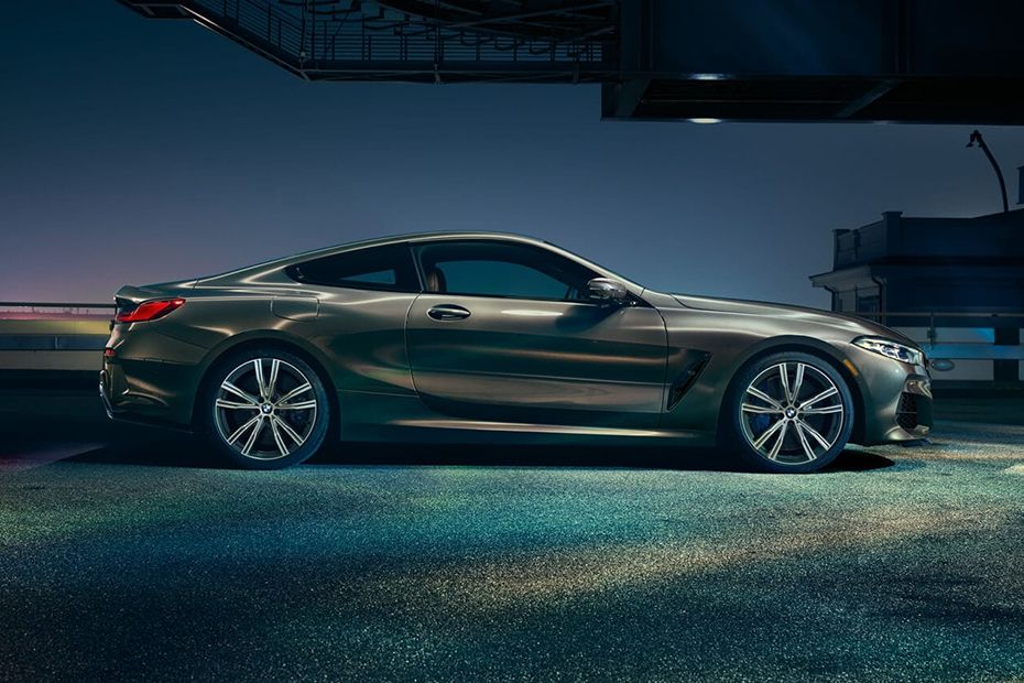 BMW 8 Series Coupe Drivers Sideview BMW 8 Series Coupe Drivers Sideview
