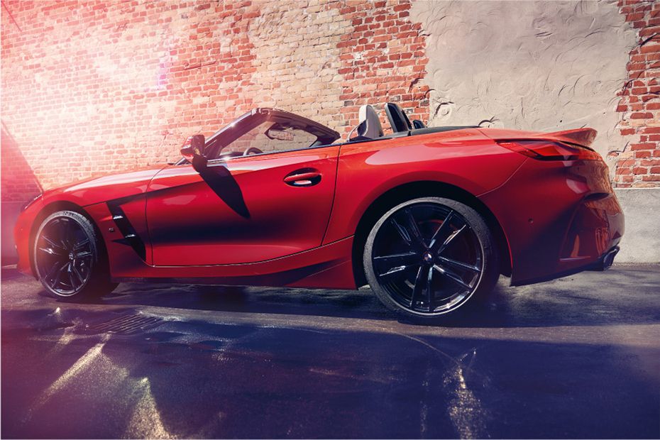 Rear Cross View of BMW Z4