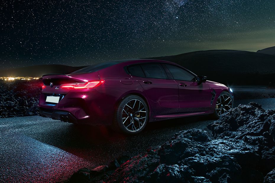 M8 Gran Coupe Rear Medium Side View M8 Gran Coupe Rear Medium Side View