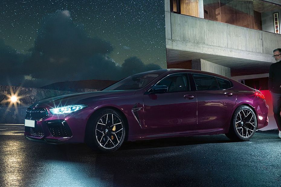 M8 Gran Coupe Side view M8 Gran Coupe Side view