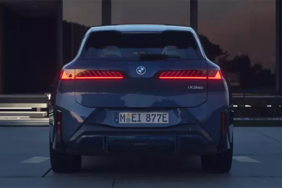 Full Rear View of BMW iX3