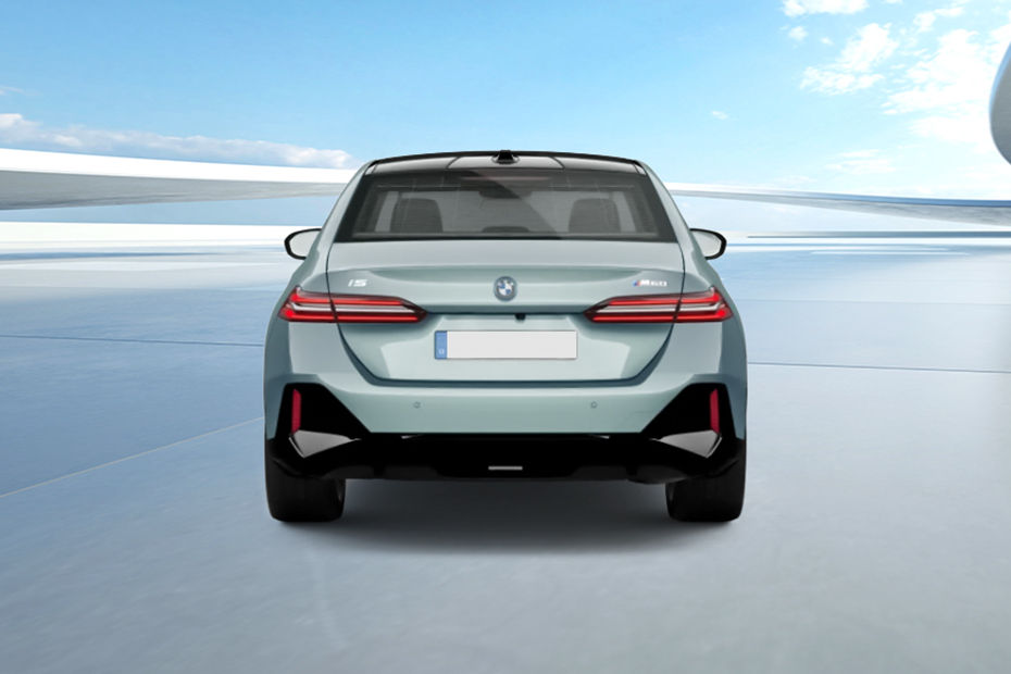 Full Rear View of BMW i5 Full Rear View of BMW i5