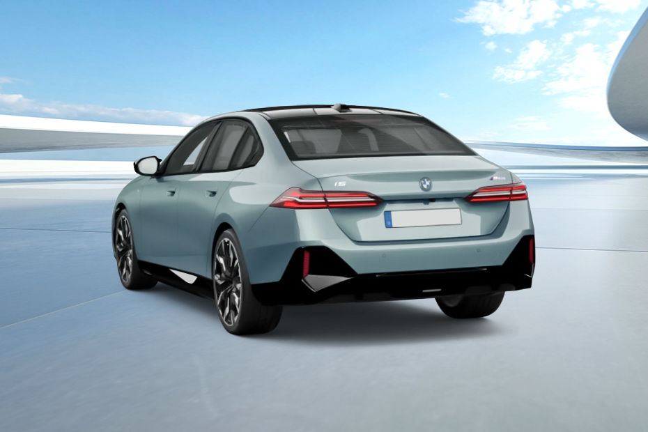 Rear Medium View of BMW i5 Rear Medium View of BMW i5