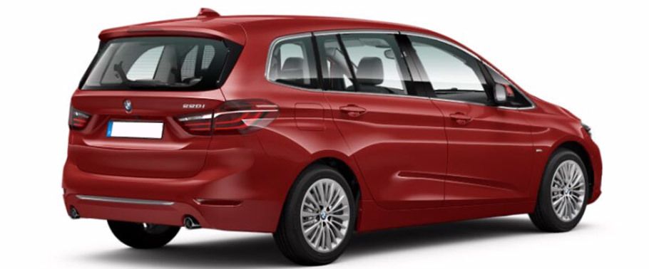 2 Series Gran Tourer Rear angle view 2 Series Gran Tourer Rear angle view